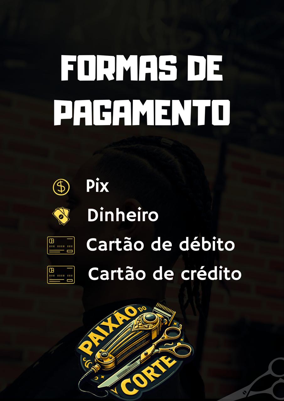 Agenda Barbearia Paixão do Corte
