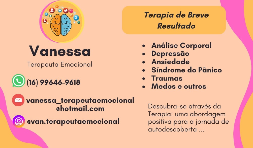 Agenda Vanessa C. Ianelli - Terapeuta