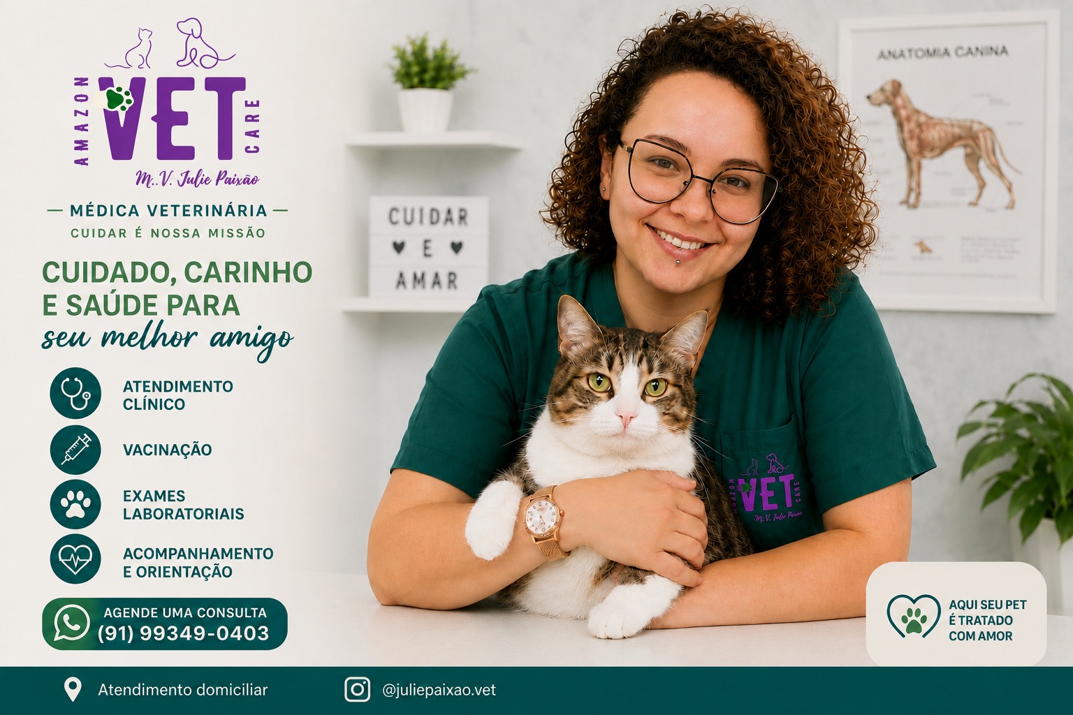 Página de Agendamento | Médica Veterinária
